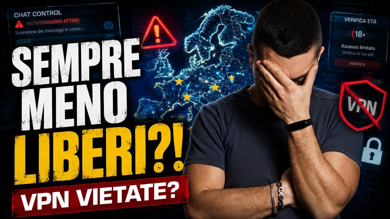 In EUROPA siamo sempre meno... LIBERI?!
