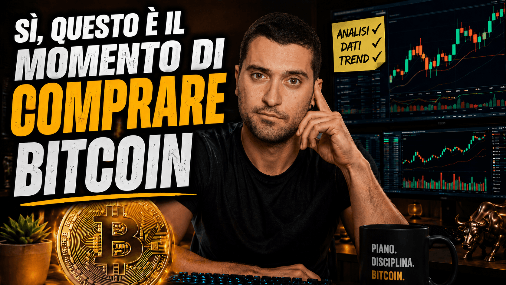 SÌ, è un ottimo momento di COMPRARE Bitcoin